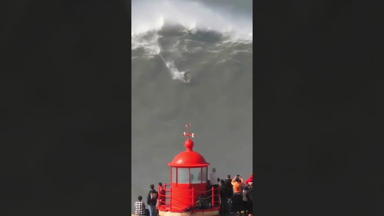 AS MAIORES ONDAS DO MUNDO EM NAZARÉ, PORTUGAL - 🎥 Alexandre Ribas