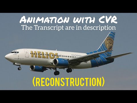 Helios Airways Flight 522 Crash || Animation with CVR. (Subtitles/CC On)