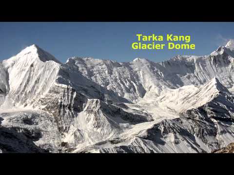 Chulu Far East Summit Panorama In The Annapurna Region Of Nepal