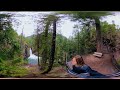 360 VIDEO Toketee Falls Oregon MicBergsma