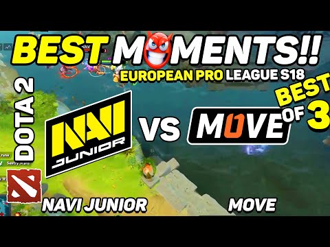 NaVi Junior vs One Move - HIGHLIGHTS - European Pro League S18 | Dota 2
