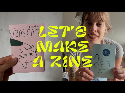 Discover the Art of Zine Making: Rīgas Cats, Travel Sketchbook, and Perfectionism — art studio vlog