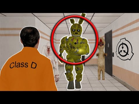 SPRINGTRAP IN THE SCP FACILITY with SpyCakes! - Garry's Mod Gameplay - Gmod SCP Survival