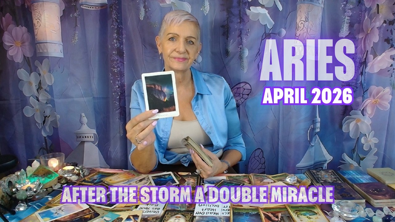 ARIES APRIL 2026 After the Storm a Double Miracle...What You Don't See Coming!