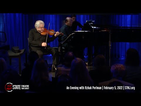 An Evening with Itzhak Perlman will be at State Theatre New Jersey February 5, 2022