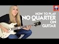 How to Play No Quarter On Guitar - Led Zeppelin No Quarter Lesson