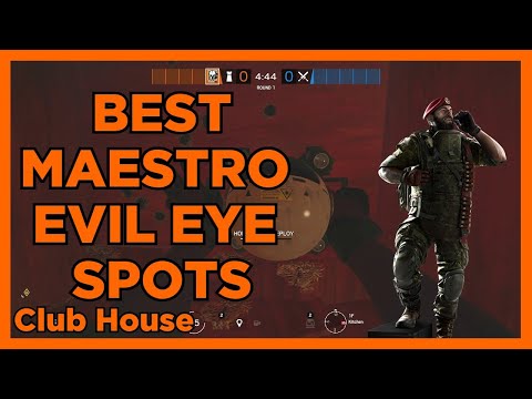 Best Maestro Evil Eye Spots (Club House) - Crimson Heist
