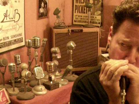 1940s Astatic Biscuit with Strong MC-151 Crystal Element Harp Mic