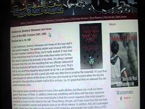 Anderson Bruford Wakeman and Howe return to Music Street Journal