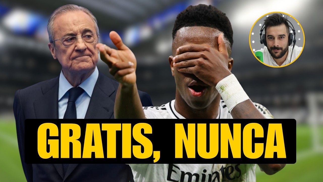 "VINICIUS NO SE IRÁ GRATIS DEL MADRID, ESO LO TENGO CLARO"