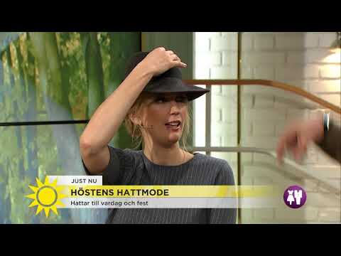Här är hatten som gäller i höst – ”Passar ung som gammal!”   - Nyhetsmorgon (TV4)