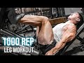 1000 REP LEG DAY CHALLENGE || Tristyn Lee