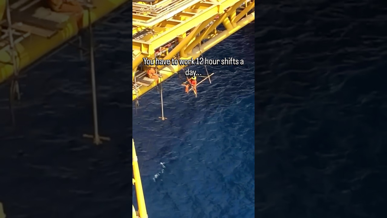 What you don't experience working offshore #offshore #oilandgas