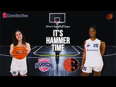 28-01-26Kwartfinale Basketball Cup, Comfective Hammers vs Jolly Jumpers (excuses voor verkeerd logo)