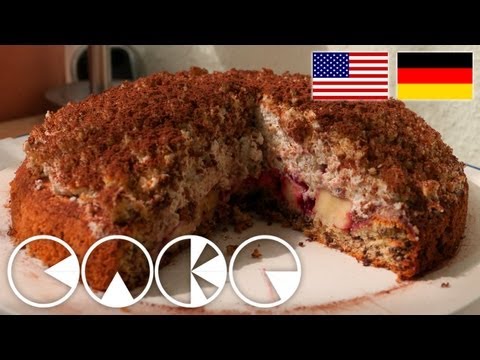 MAULWURFKUCHEN Rezept --- MOLE CAKE recipe