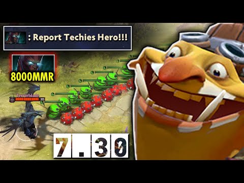 NEW MINES ARMY STRAT IN 7.30 - WTF Nonstop Delete 8000MMR Terrorblade!