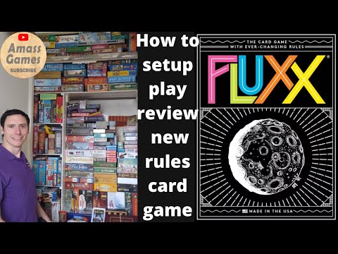 How to setup play and review by AmassGames (top 3 Fluxxs)