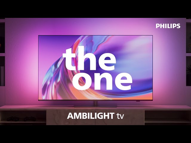 Philips The One 65PUS8818 TV Ambilight 4K video