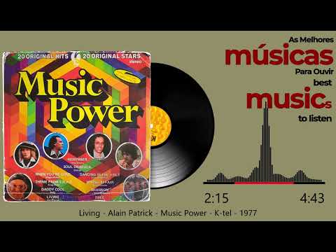 Living - Alain Patrick  - Music Power - K-tel - 1977