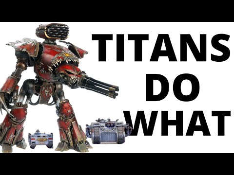 Titans in Warhammer 40K 10th Edition - How Strong are they In Game? Every Imperial Titan Reviewed!