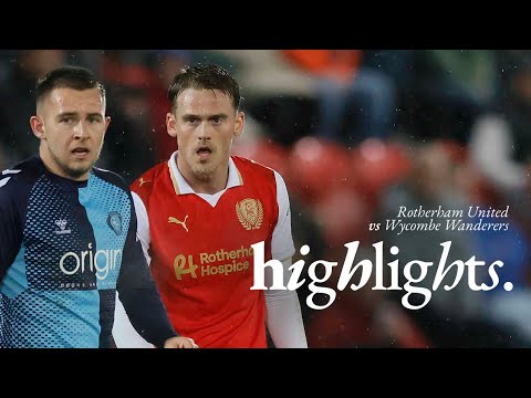 Rotherham United 1 v 1 Wycombe Wanderers | Spence's strike saves a point! 🎯