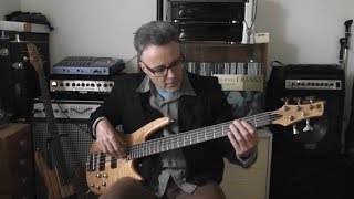 Michael Franks. Bass Cover. Long Slow Distance.