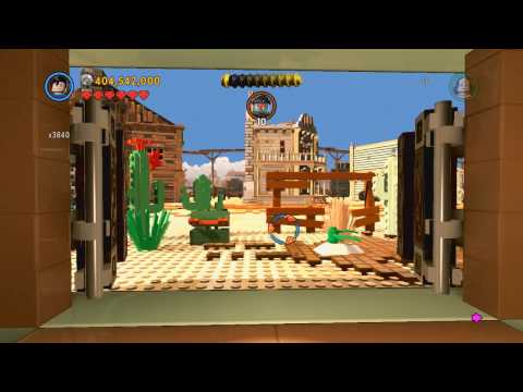 Flatbush Rooftops 100% collectibles guide (pants/gold pages) - The LEGO Movie Videogame