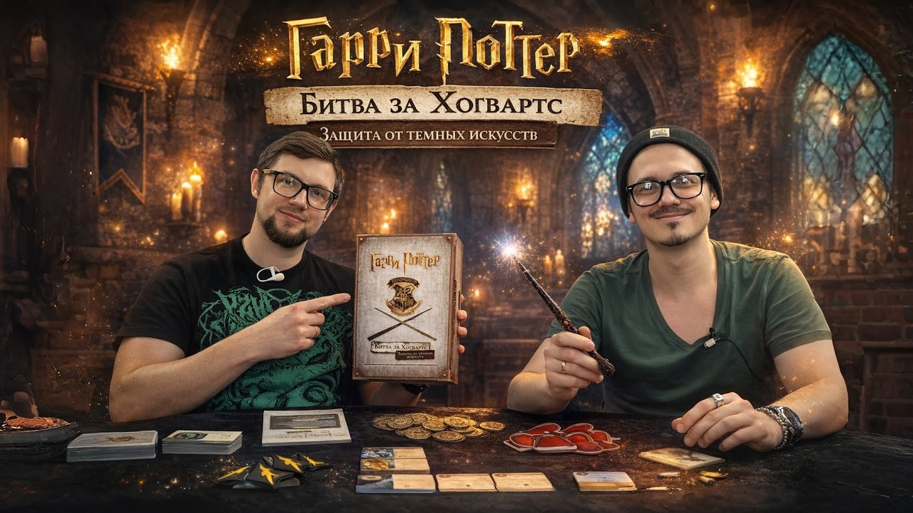 ГАРРИ ПОТТЕР. БИТВА ЗА ХОГВАРТС: ЗАЩИТА ОТ ТЁМНЫХ ИСКУССТВ 🧙 дуэльная насто?