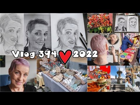 Vlog 394/22 - velikonoční trhy a pokus o autoportrét