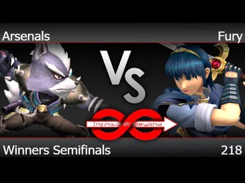 IaB! 218 - TLOC | Arsenals (Wolf) vs Fury (Marth) Winners Semifinals - PM