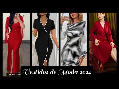 VESTIDOS DE MODA 2024|DRESSER FASHION 2024#moda #tendency #vestidosdemoda #dressdesign #vestidos