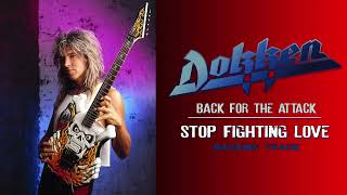 Dokken - Stop Fighting Love - Guitar Backing Track with Vocals