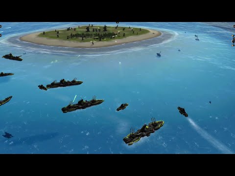 Cybran vs Nomads - M27 AI vs Sorian AI - Supreme Commander Forged Alliance