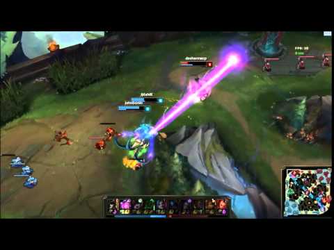 Juking Vel'koz and Gangplank with ease