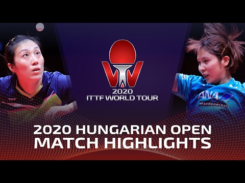 [ 2020 ITTF Hungarian Open] Han Ying vs Miu Hirano  2020.02.22