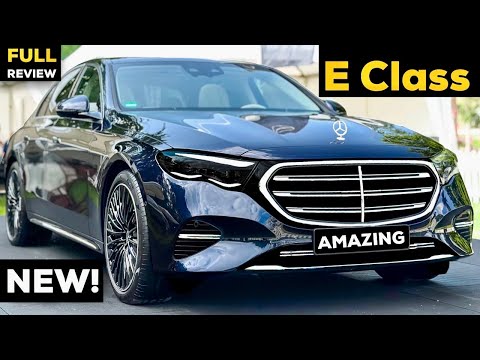 2024 MERCEDES E Class Sedan Exclusive NEW FULL In-Depth Review Exterior Interior Infotainment MBUX