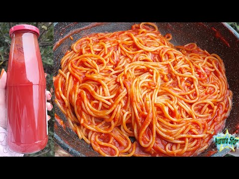 Ricetta: Spaghetti con passata di pomodoro in bottiglia