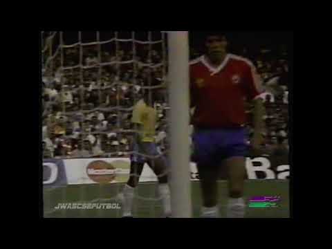1989.09.03 Brasil 1 - Chile 0 (Partido Completo 60fps - Clasificatorias Italia 1990)