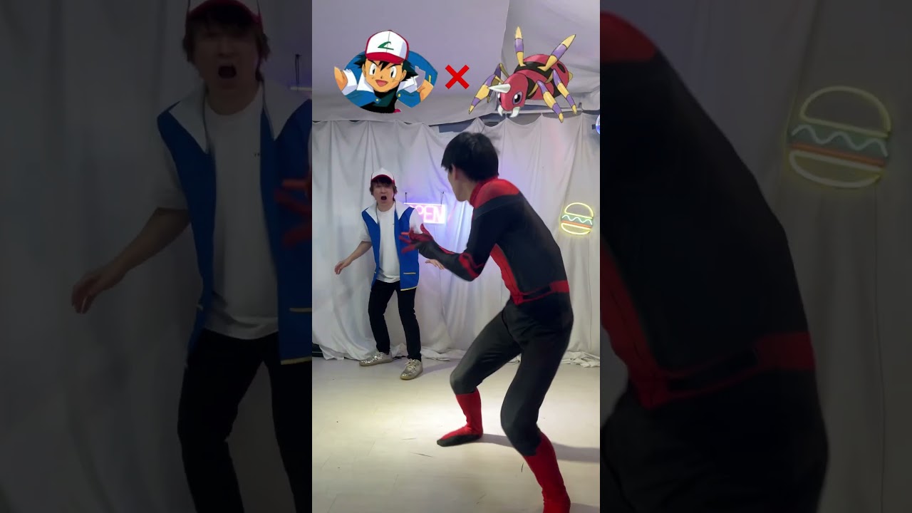 サトシが戦うことになりました。Satoshi is going to fight.