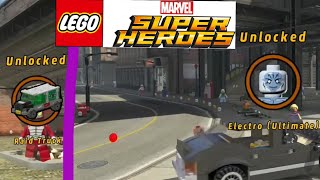 How to unlock Electro(Ultimate) & the Raid Truck in Lego marvel superheroes
