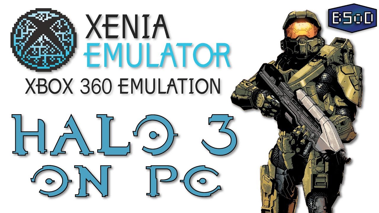 Halo 3 Running on an Xbox 360 Emulator on PC | Xenia Emulator - YouTube