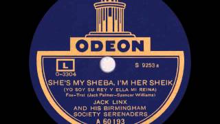 Territory Jazz - Jack Linx: SHE'S MY SHEBA, I'M HER SHEIK (1925)
