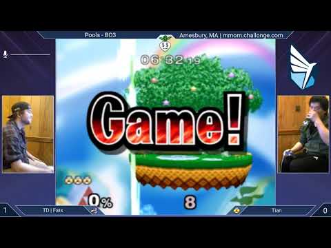 MMOM Bi-Monthly 12 SSBM - Fats (Falco) vs. Tian (Sheik) - Melee Pools