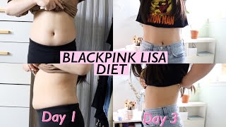 BLACKPINK LISA DIET + Workouts -  I eat and workou