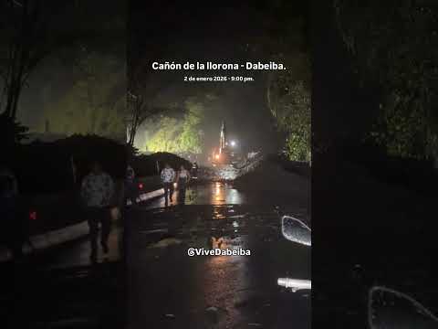 🚧 Reporte vial nocturno | Cañón de la Llorona - Dabeiba