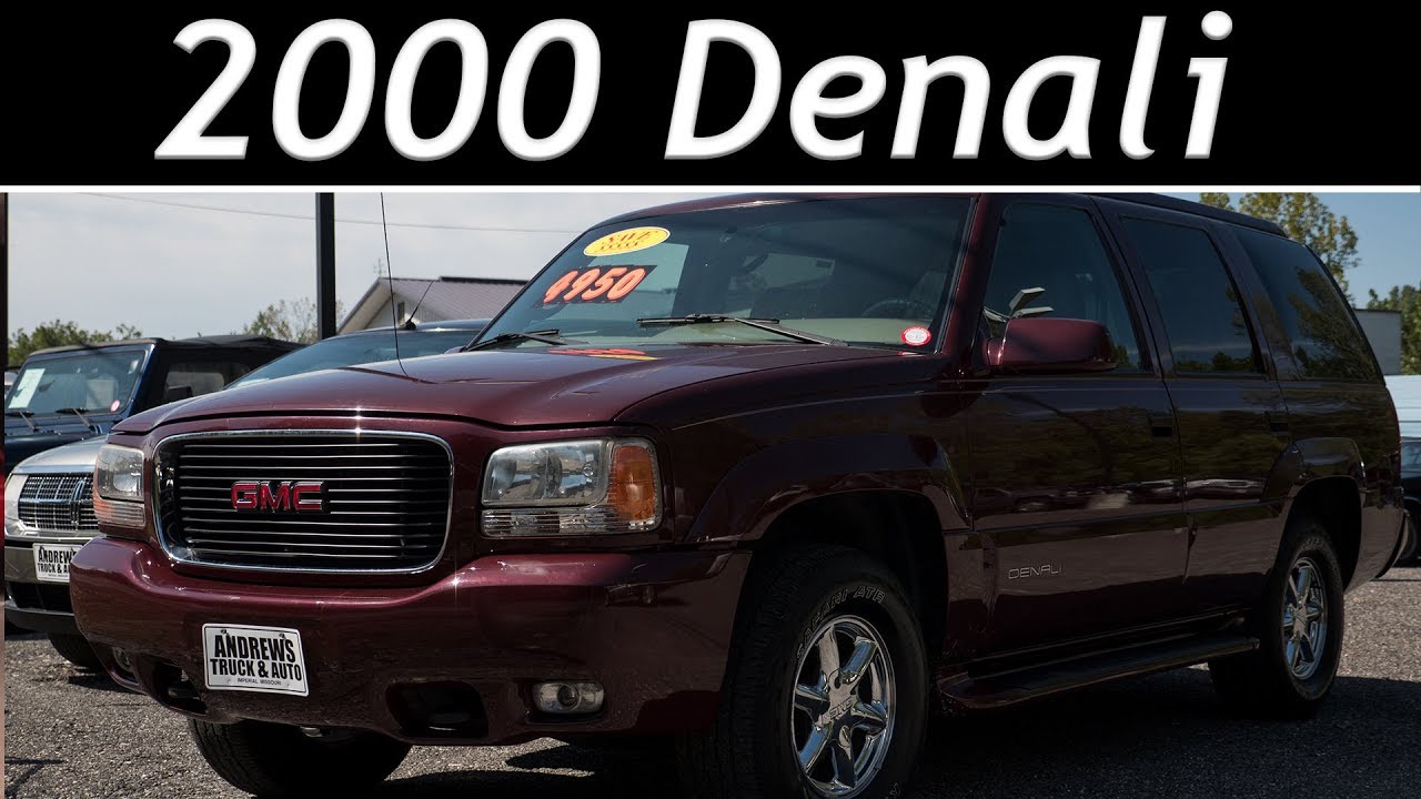 2000 GMC Yukon Denali - Full Tour & Start Up [4k]