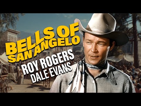 Roy Rogers, Dale Evans In Classic Western | Bells of San Angelo (1947) | Truecolor Movie