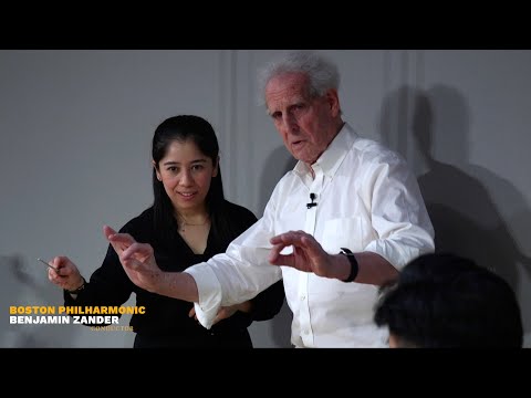 Conducting Schubert's Symphony No. 8 in B minor "Unfinished," Sara Aldana