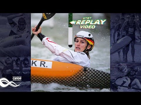 #TBT K1 Women Ricarda Funk GER / 2018 ICF Canoe Slalom World Cup 5 La Seu
