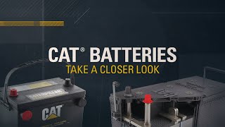 Cat® Batteries: Maximum Starting Power, Every Time